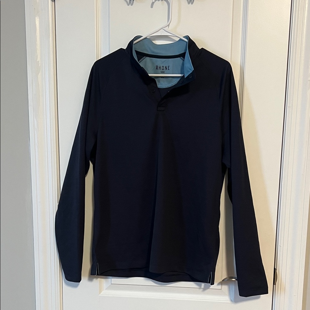 Rhone Long Sleeve Henley Shirt